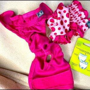 Puppy diapers set of two